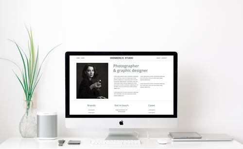 Portfolio web template